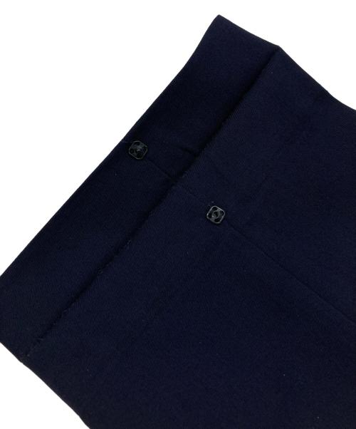 COMME des GARCONS HOMME（コムデギャルソン オム）COMME des GARCONS HOMME (コムデギャルソン オム) ウールスラックス ネイビー サイズ:Lの古着・服飾アイテム