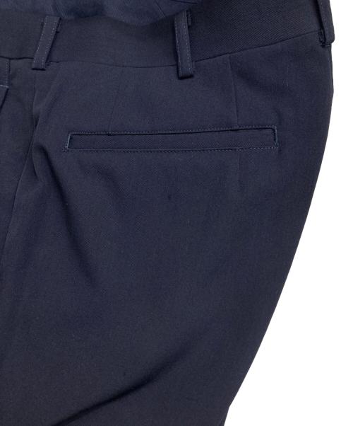 COMME des GARCONS HOMME（コムデギャルソン オム）COMME des GARCONS HOMME (コムデギャルソン オム) ウールスラックス ネイビー サイズ:Lの古着・服飾アイテム