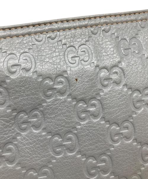 GUCCI（グッチ）GUCCI (グッチ) グッチシマショルダーバッグ ブルーの古着・服飾アイテム