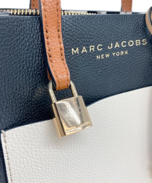 MARC JACOBS（マークジェイコブス）MARC JACOBS (マークジェイコブス) 2WAYショルダーバッグ ベージュ×ブラックの古着・服飾アイテム