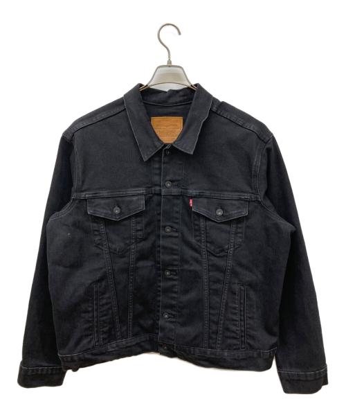 LEVI'S（リーバイス）LEVI'S (リーバイス) トラッカージャケット ブラック サイズ:XLの古着・服飾アイテム