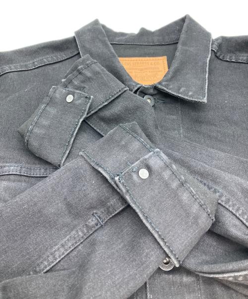 LEVI'S（リーバイス）LEVI'S (リーバイス) トラッカージャケット ブラック サイズ:XLの古着・服飾アイテム