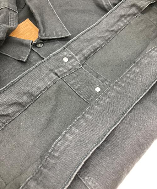 LEVI'S（リーバイス）LEVI'S (リーバイス) トラッカージャケット ブラック サイズ:XLの古着・服飾アイテム