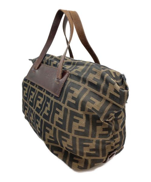 FENDI（フェンディ）FENDI (フェンディ) ズッカ柄ハンドバッグ ベージュの古着・服飾アイテム