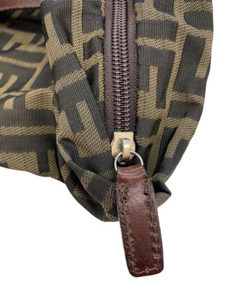 FENDI（フェンディ）FENDI (フェンディ) ズッカ柄ハンドバッグ ベージュの古着・服飾アイテム