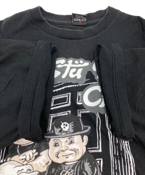 stussy（ステューシー）stussy (ステューシー) JOHN POUND プリントTシャツ ブラック サイズ:Lの古着・服飾アイテム