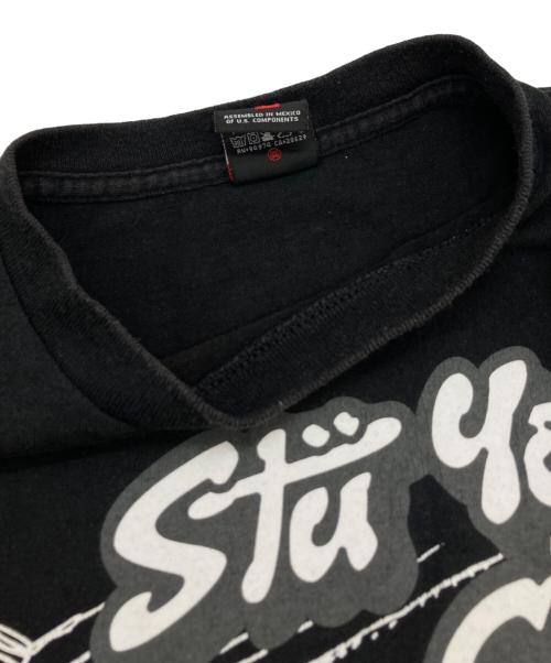 stussy（ステューシー）stussy (ステューシー) JOHN POUND プリントTシャツ ブラック サイズ:Lの古着・服飾アイテム