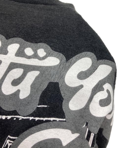 stussy（ステューシー）stussy (ステューシー) JOHN POUND プリントTシャツ ブラック サイズ:Lの古着・服飾アイテム