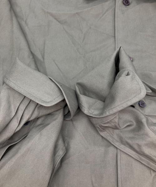 AURALEE（オーラリー）AURALEE (オーラリー) WASHED FINX TWILL SHIRT/ツイルシャツ グリーン サイズ:SIZE 5の古着・服飾アイテム