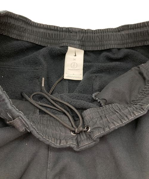 NIKE（ナイキ）NIKE (ナイキ) PEACEMINUSONE (ピースマイナスワン) スウェットカーゴパンツ ブラック サイズ:Lの古着・服飾アイテム