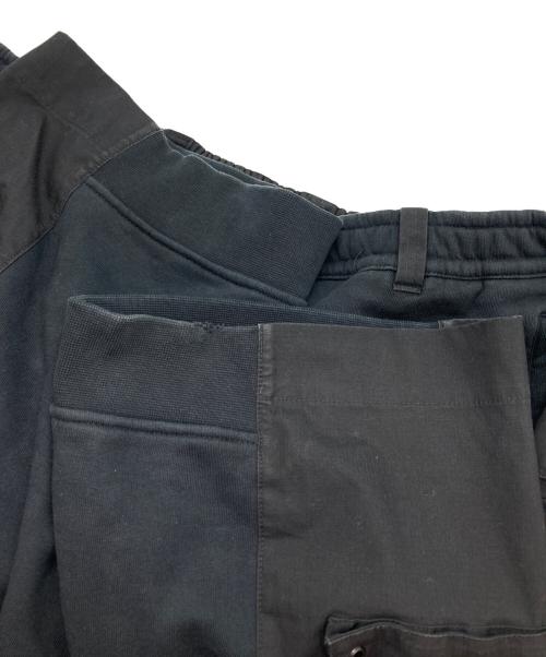 NIKE（ナイキ）NIKE (ナイキ) PEACEMINUSONE (ピースマイナスワン) スウェットカーゴパンツ ブラック サイズ:Lの古着・服飾アイテム
