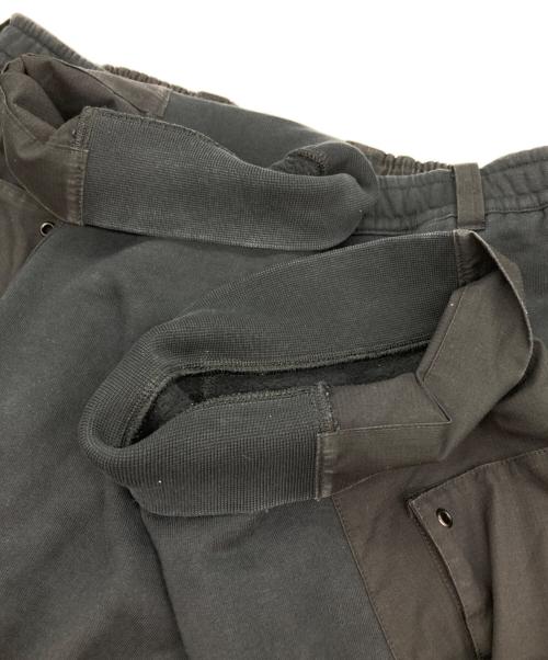NIKE（ナイキ）NIKE (ナイキ) PEACEMINUSONE (ピースマイナスワン) スウェットカーゴパンツ ブラック サイズ:Lの古着・服飾アイテム