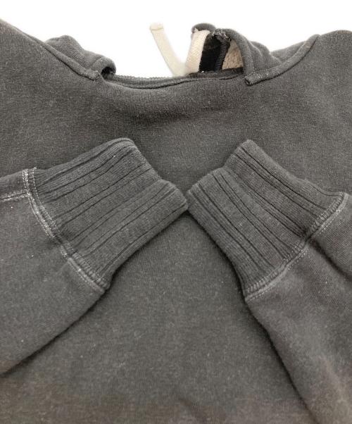 FULLCOUNT（フルカウント）FULLCOUNT (フルカウント) 後付けパーカー ブラック サイズ:Ⅼの古着・服飾アイテム