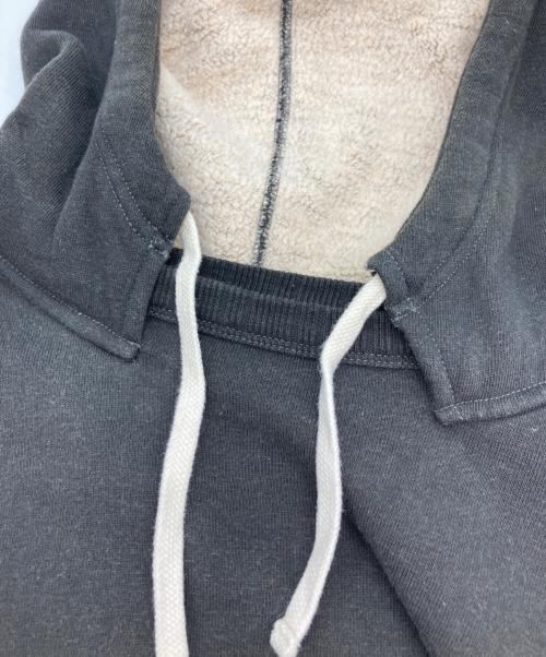 FULLCOUNT（フルカウント）FULLCOUNT (フルカウント) 後付けパーカー ブラック サイズ:Ⅼの古着・服飾アイテム