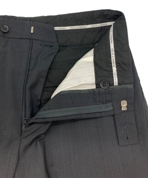 DOLCE & GABBANA（ドルチェ＆ガッバーナ）DOLCE & GABBANA (ドルチェ＆ガッバーナ) セットアップスーツ ブラック サイズ:44の古着・服飾アイテム