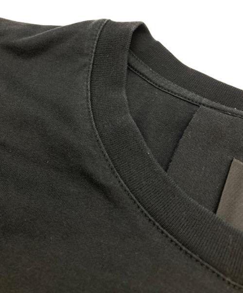 GIVENCHY（ジバンシィ）GIVENCHY (ジバンシィ) ロゴ刺繍レイヤードカットソー/ロングスリーブカットソー ブラック サイズ:Lの古着・服飾アイテム