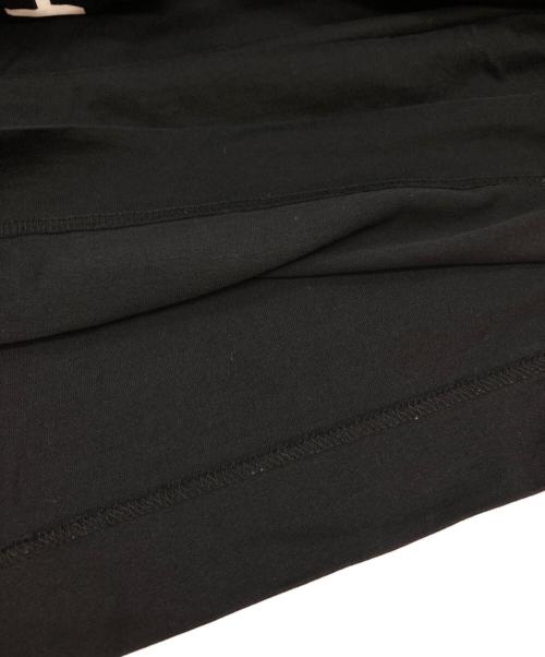 GIVENCHY（ジバンシィ）GIVENCHY (ジバンシィ) ロゴ刺繍レイヤードカットソー/ロングスリーブカットソー ブラック サイズ:Lの古着・服飾アイテム
