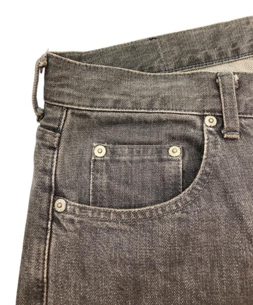 NEIGHBORHOOD（ネイバーフッド）NEIGHBORHOOD (ネイバーフッド) 00’s リペア加工デニムパンツ グレー サイズ:Lの古着・服飾アイテム