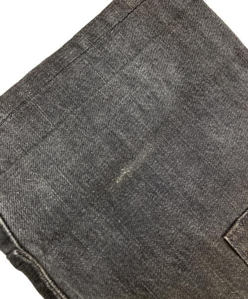 NEIGHBORHOOD（ネイバーフッド）NEIGHBORHOOD (ネイバーフッド) 00’s リペア加工デニムパンツ グレー サイズ:Lの古着・服飾アイテム