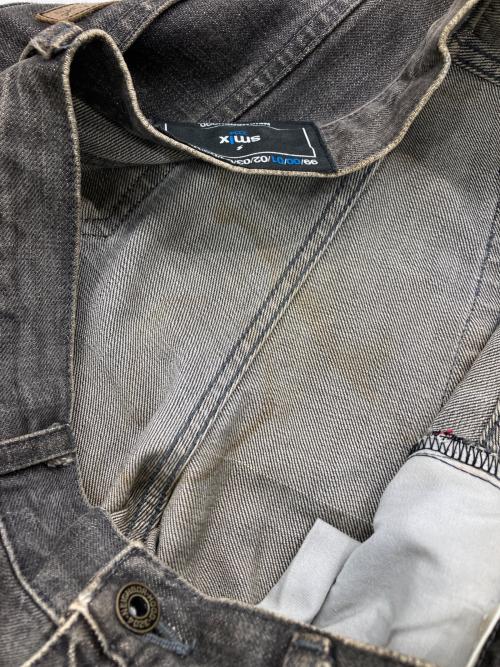 NEIGHBORHOOD（ネイバーフッド）NEIGHBORHOOD (ネイバーフッド) 00’s リペア加工デニムパンツ グレー サイズ:Lの古着・服飾アイテム