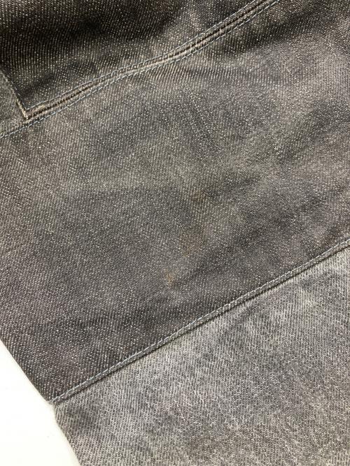 NEIGHBORHOOD（ネイバーフッド）NEIGHBORHOOD (ネイバーフッド) 00’s リペア加工デニムパンツ グレー サイズ:Lの古着・服飾アイテム