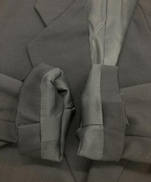 ISSEY MIYAKE（イッセイミヤケ）ISSEY MIYAKE (イッセイミヤケ) ウールテーラードジャケット ブラック サイズ:Mの古着・服飾アイテム