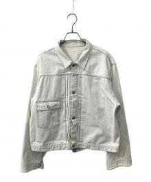 FOUNDOUR（ファウンダ）の古着「DENIM TRACKER JACKET」｜スカイブルー
