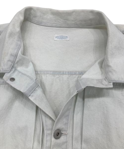 FOUNDOUR（ファウンダ）FOUNDOUR (ファウンダ) DENIM TRACKER JACKET スカイブルー サイズ:48の古着・服飾アイテム