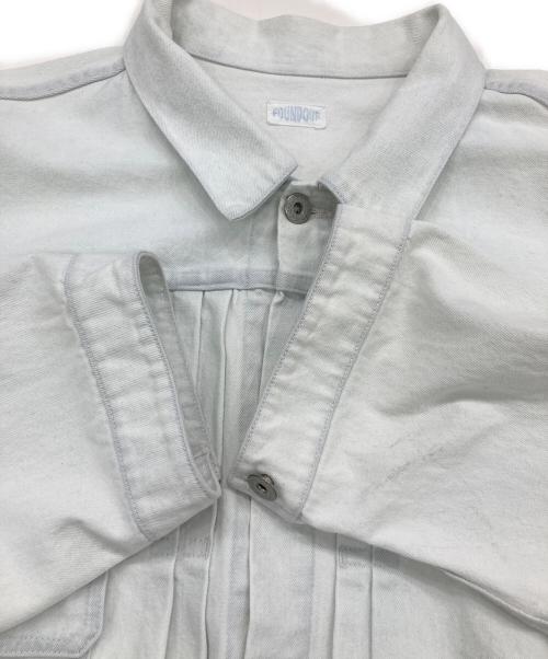 FOUNDOUR（ファウンダ）FOUNDOUR (ファウンダ) DENIM TRACKER JACKET スカイブルー サイズ:48の古着・服飾アイテム
