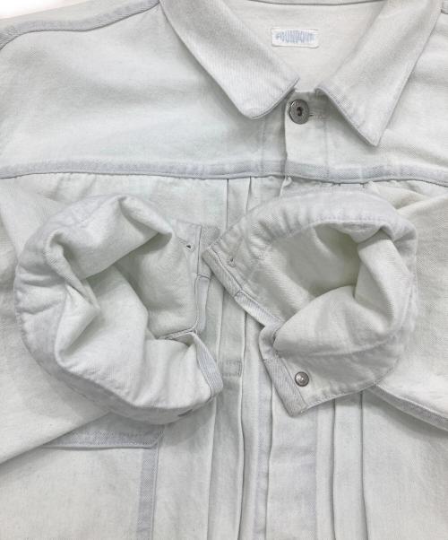 FOUNDOUR（ファウンダ）FOUNDOUR (ファウンダ) DENIM TRACKER JACKET スカイブルー サイズ:48の古着・服飾アイテム