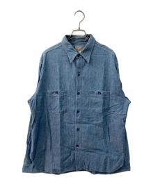 BUZZ RICKSON'S（バズリクソンズ）の古着「BLUE CHAMBRAY WORK SHIRT」｜ブルー