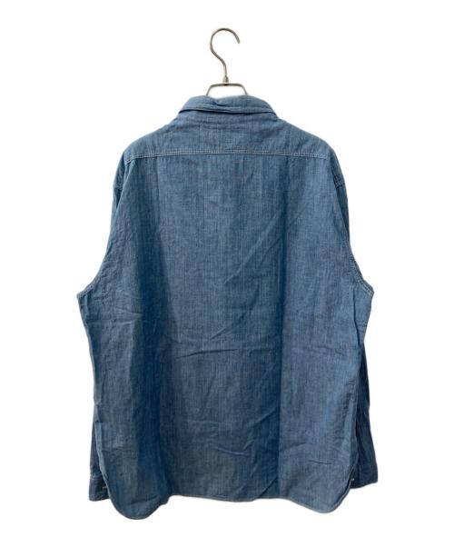 BUZZ RICKSON'S（バズリクソンズ）Buzz Rickson's (バズリクソンズ) BLUE CHAMBRAY WORK SHIRT ブルー サイズ:18-18 1/2の古着・服飾アイテム