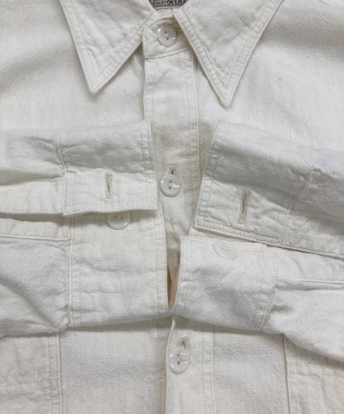 BUZZ RICKSON'S（バズリクソンズ）Buzz Rickson's (バズリクソンズ) WHITE CHAMBRAY WORK SHIRT ホワイト サイズ:18-18 1/2の古着・服飾アイテム