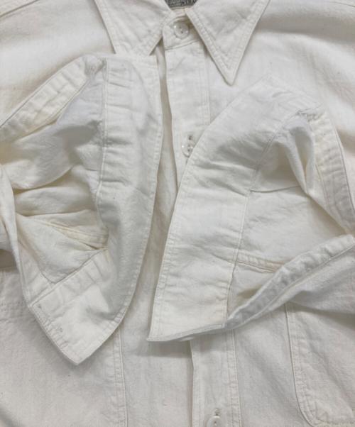 BUZZ RICKSON'S（バズリクソンズ）Buzz Rickson's (バズリクソンズ) WHITE CHAMBRAY WORK SHIRT ホワイト サイズ:18-18 1/2の古着・服飾アイテム