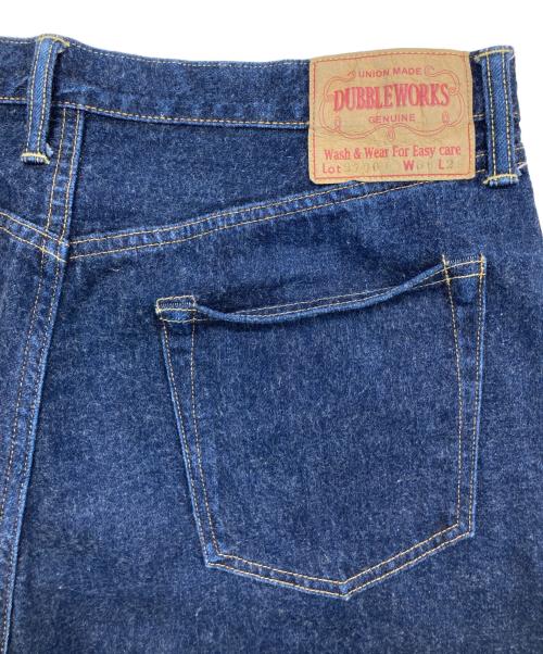 DOUBLE WORKS（ダブルワークス）DOUBLE WORKS (ダブルワークス) 12oz スタンダードストレート デニムパンツ インディゴ サイズ:W36×L29の古着・服飾アイテム