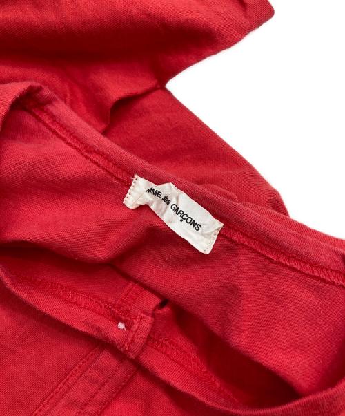 COMME des GARCONS（コムデギャルソン）COMME des GARCONS (コムデギャルソン) Tシャツ レッド サイズ:Freeの古着・服飾アイテム