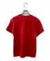 COMME des GARCONS (コムデギャルソン) Tシャツ レッド サイズ:Free：7000円