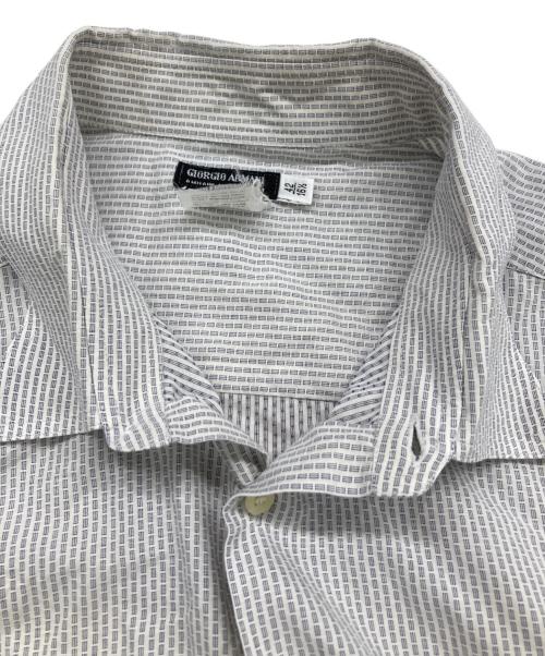 GIORGIO ARMANI（ジョルジオアルマーニ）GIORGIO ARMANI (ジョルジオアルマーニ) 長袖シャツ ホワイト サイズ:42の古着・服飾アイテム