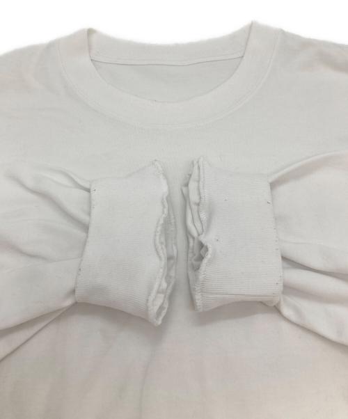 ENNOY（エンノイ）ENNOY (エンノイ) ロングスリーブプレーンカットソー ホワイト サイズ:Lの古着・服飾アイテム
