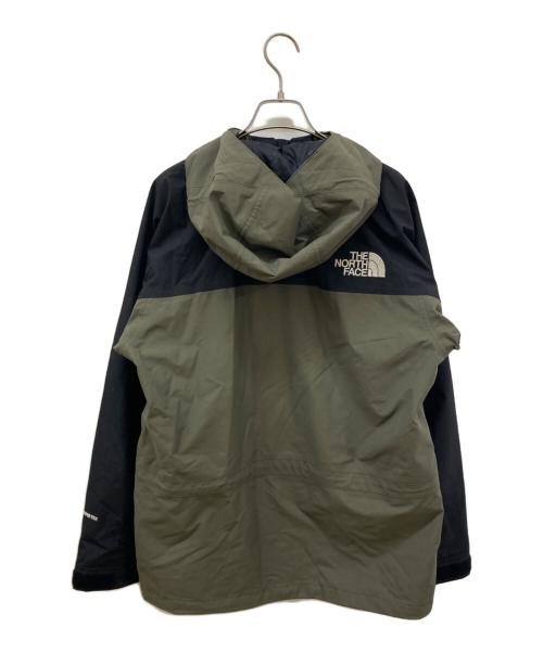 THE NORTH FACE（ザ ノース フェイス）THE NORTH FACE (ザ ノース フェイス) マウンテンライトジャケット カーキ×ブラック サイズ:Mの古着・服飾アイテム