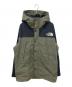 THE NORTH FACE（ザ ノース フェイス）の古着「マウンテンライトジャケット」｜カーキ×ブラック
