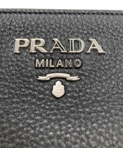 PRADA（プラダ）PRADA (プラダ) VITELLO PHENIX/レザートートバッグ ブラック サイズ:-の古着・服飾アイテム