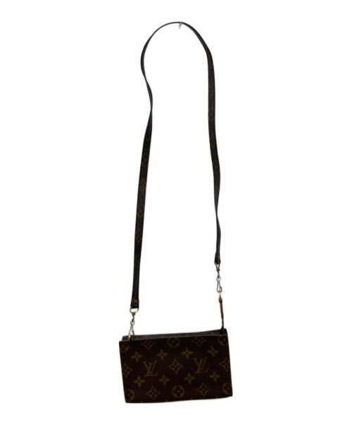 LOUIS VUITTON（ルイ ヴィトン）LOUIS VUITTON (ルイ ヴィトン) ショルダーポーチ ブラウンの古着・服飾アイテム