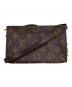 LOUIS VUITTON（ルイ ヴィトン）の古着「ショルダーポーチ」｜ブラウン