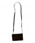 LOUIS VUITTON (ルイ ヴィトン) ショルダーポーチ ブラウン：14000円