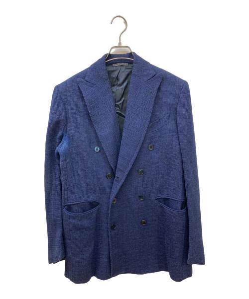 Luca Grassia（ルカ グラッシア）Luca Grassia (ルカ グラッシア) ダブルジャケット ネイビー サイズ:SIZE 48の古着・服飾アイテム