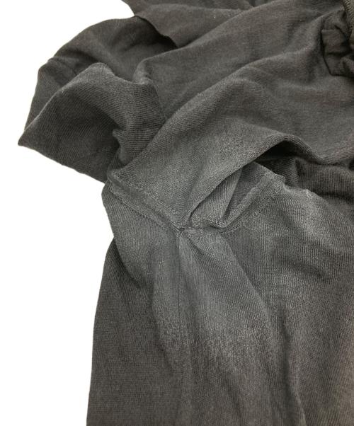 PRADA（プラダ）PRADA (プラダ) コットンシルクニットポロシャツ ネイビー サイズ:SIZE 52の古着・服飾アイテム