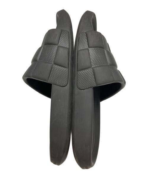 LOUIS VUITTON（ルイ ヴィトン）LOUIS VUITTON (ルイ ヴィトン) ウォーターフロントラインサンダル ブラック サイズ:9の古着・服飾アイテム