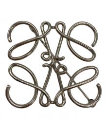LOEWE（ロエベ）の古着「Anagram brooch in metal」｜シルバーカラー