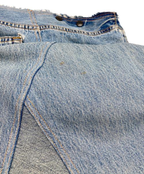 Rebuild by Needles（リビルドバイニードルス）Rebuild by Needles (リビルドバイニードルス) ラップデニムスカート インディゴ サイズ:SIZE 1の古着・服飾アイテム